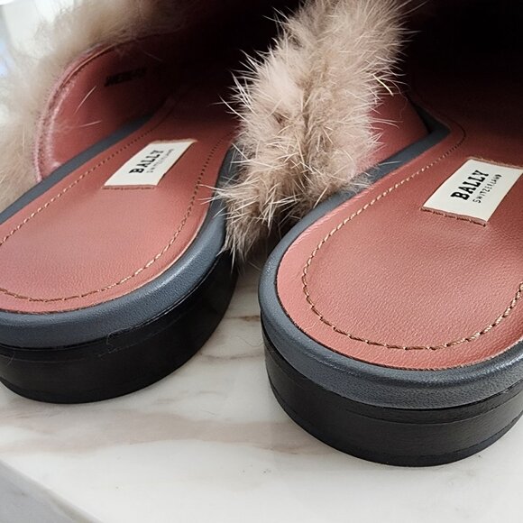Bally Women’s Janesse Calf Leather Garconne Mule Slippers – Timeless Luxury! - Picture 6 of 9